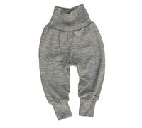 Pantalón de bebé de seda de lana Hellgrau Melange 86 cm/92 cm