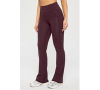 Pantalón de campana de cintura alta con bolsillos PureLuxe Oasis Fabletics Rojo Womens XXL-1X / Estándar | 27
