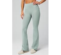 Pantalón de campana de cintura alta con bolsillos PureLuxe Oasis Fabletics Verde Womens L / Estándar | 27