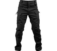 Pantalón de Carga Regular para Hombre Pantalón de Trabajo de Combate del ejército Pantalones tácticos Militares Ocasionales Pantalones con múltiples Bolsillos para Caminar Negro XL