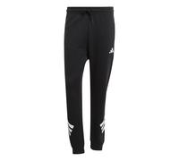 ADIDAS SPORTSWEAR Pantalón deportivo negro / blanco, Talla L