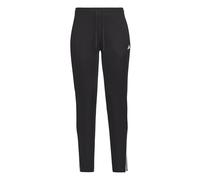 adidas Mujer Sereno AEROREADY Cut 3-Stripes Slim Tapered Pants, Black/White, S