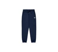 Alpha Industries Basic Small Logo II Jogger Joggers para hombres Talla M - Azul oscuro