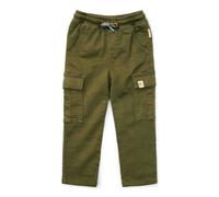 Pantalón de chándal cargo Dark Green Little Farm para niños – 98