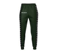 givova Pantalone Tricot Band, Verde, S Unisex
