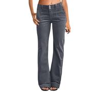 Pantalón de chándal de mujer de cintura alta de pierna ancha - Pantalón deportivo de mujer largo de algodón - Pantalón de chándal de algodón largo de entrenamiento para correr, pantalones de yoga