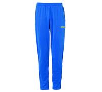 Uhlsport Stream 22 Classic Pants Pantalones de poliéster Cinturilla Ajustable con cordón, Unisex niños, Azure Blue/Lime Yellow, 164