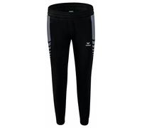 Erima Mujer Six Wings Worker Pantalón, Negro/Slate Grey, 36