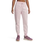 Under Armour Pantalón jogger UA Rival Fleece Forro polar Prime Pink Light Heather/Prime Pink LG