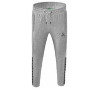 Erima Niños Essential Team Pantalón de Deporte, Gris Claro Jaspeado, 140