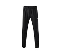 erima Entrenamiento de Rendimiento Pantalón, Negro/Blanco, 152 Unisex niños