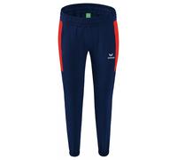 ERIMA Mujer Team Basic Pantalón de presentación, New Navy/Rojo, 38