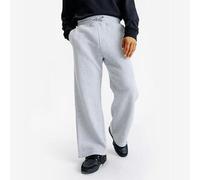 Pantalón de chándal recto hombre, Elementals, gris jaspeado XS / W27 L33