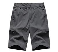 Pantalón De ConstruccióN Hombre, Pantalones Cortos de Carga para Hombre con Secado Rápido y Tejido Transpirable para Senderismo Casual y Actividades al Libre