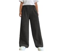 Pantalón de correr holgado, para niños, chándal, fútbol, niño, deporte, sudaderas, bolsillos laterales, pantalones de correr para niño, Baggy Garcon, B-le negro, 8-9 Años