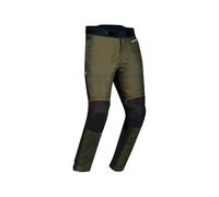 Bering Zephyr, pantalones textiles impermeables 4XL male Negro/Verde Oscuro/Naranja
