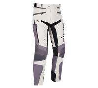 Richa Infinity 2 Adventure Pantalones textiles impermeables para motocicletas, negro-gris, tamaño S para Hombres