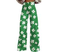 Pantalon De Oficina para Mujer Rotos Ancha Tallas Elástico Elegante Faja Bomberos Deportiva Abertura Media Arriba Toreros Calor Oferta Ejercicio Flare Rosas Cuerina Calidad