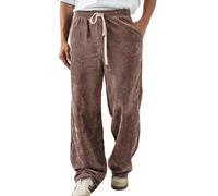 Pantalon de Pana Pantalones Elasticos Hombre Fashion de Trekking Largos con Bolsillos de Pana Ropa de Deporte para Pantalon Cargo Anchos Pantalón Casual Hombre Caqui L