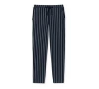 Pantalón de pijama 'Mix & Relax' Mujer SCHIESSER XS azul noche / blanco