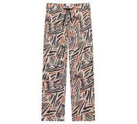 Pantalón de pijama 'Mix & Relax' Mujer SCHIESSER XS beige / rojo / negro