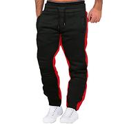 Pantalón de running para hombre, Streetwear para hombre, ancho de trabajo, actividades de entrenamiento ancho, medias de deporte, deporte, yoga, entrenamiento, correr, sudaderas, A-le negro, 3XL