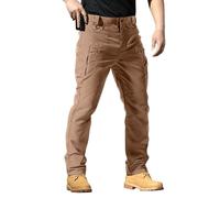Pantalón de trabajo 2025 para hombre, pantalones de trabajo elásticos Ripstop para hombre, pantalones cargo Flex resistentes al agua, pantalones ligeros EDC para operador de utilidad deportiva para