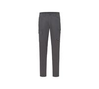 Pantalón de Trabajo Stretch Slim Fit Hombre Monza - Multibolsillos Resistente con Algodón Elástico y Doble Costura para Construcción, Industria y Logística, Color Gris, Talla 56-58