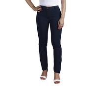 Pantalón de Vestir Mujer con Estampado Sólido. Pantalón Elegante con Tiro Medio, Corte Recto, Corte Skinny, para Trabajo, Oficina, Camarera, Dependiente. (93% Poliéster - 7% Elastano)