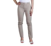 Pantalón de Vestir Mujer con Estampado Sólido. Pantalón Elegante con Tiro Medio, Corte Recto, Corte Skinny, para Trabajo, Oficina, Camarera, Dependiente. (93% Poliéster - 7% Elastano)