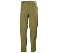 Helly Hansen Brono Softshell - Pantalón con Cremallera para Hombre, Color Verde, Talla XL