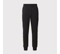 EA7 Emporio Armani Pantaloni jogger Logo Series in misto cotone da uomo black