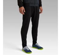 Pantalón entrenamiento fútbol Adulto Kipsta T100 negro XS / W28 L33
