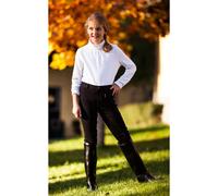 Covalliero Economic Teens - Pantalón Juvenil de equitación Negro Negro Talla:140