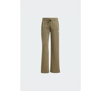 Adidas Donna Essentials Small Logo Feel Cozy Open HEM Pants, Olive strata/White, XL