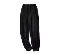 Pantalón Hombre Casual - Pantalones de Pijama Casuales para Hombre Tejido de Franela Cálida Confort Ideal Temporada Otoño Invierno Descanso