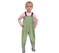 Pantalon Impermeable Lluvia Infantiles Niños Chubasquero Pespirable Resistentes Ropa para Unisex Pantalones de Barro Niño Niña Elastico Reflectante Outdoor