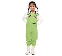 Pantalon Impermeable para Niños Niñas Barro Lluvia Trekking Prueba Sucia Ropa Unisex Pantalón de Agua Transpirable sólido Outdoor