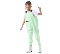 Pantalon Impermeable para Niños Niñas Barro Lluvia Trekking Prueba Sucia Ropa Unisex Pantalones de Niño Niña sólido 12 Meses-8 Años