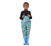 Pantalon Impermeable para Niños Niñas Prueba de Viento Pantalón Agua Trekking Sucia con Tiras Reflectantes Chubasquero Nieve Pantalones Barro pequeños