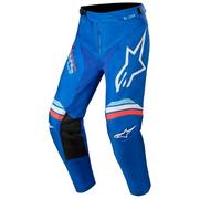 pantalon infantil alpinestars youth racer braap 20 - azul / blanco / rojo USA 24