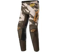 Alpinestars Racer Tactical Pantalones Juveniles de Motocross, beige, tamaño 24
