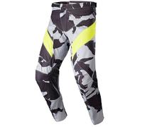 pantalon infantil alpinestars youth racer tactical 23 gris / amarillo USA 26