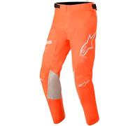 pantalon infantil alpinestars youth racer tech 20 - naranja / blanco /azul USA 22