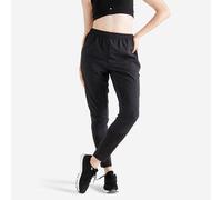 Pantalón jogger fitness carrot Mujer Domyos 100 negro XS / W26 L30