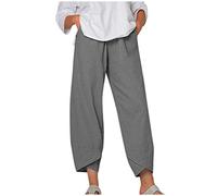 PantalóN Jogger Mujer 2022 - Pantalon Pirata Mujer Casual Holgado Veraniego Sweatpant De Yoga Pantalon Palazzo Pantalones De Playa Pantalones De Verano con Bolsillo