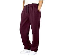 Pantalón Jogging Baggy Garcon Pantalón de chándal de Algodón Cintura elástica Jogging Garcon Bolsillos laterales Cintura elástica Niño Baggy, Vin-a, 5-6 Años