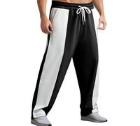 Pantalón Jogging para hombre, moda, ocio, deporte, corte ancho, cinturón, running, color a la moda, transpirable, pantalones de carga para hombre, aspecto colorido, ideal para deporte diario, Le Noir