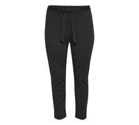 Kaffe Curve Plus-Size Women's Pants Tapered Legs Elastic Waist Tying Belt Pantalones, Black Deep, XL además de su Talla De Las Mujeres