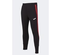 Joma Hombre Pantalón Deportivo, Negro-Rojo, 7-8 años